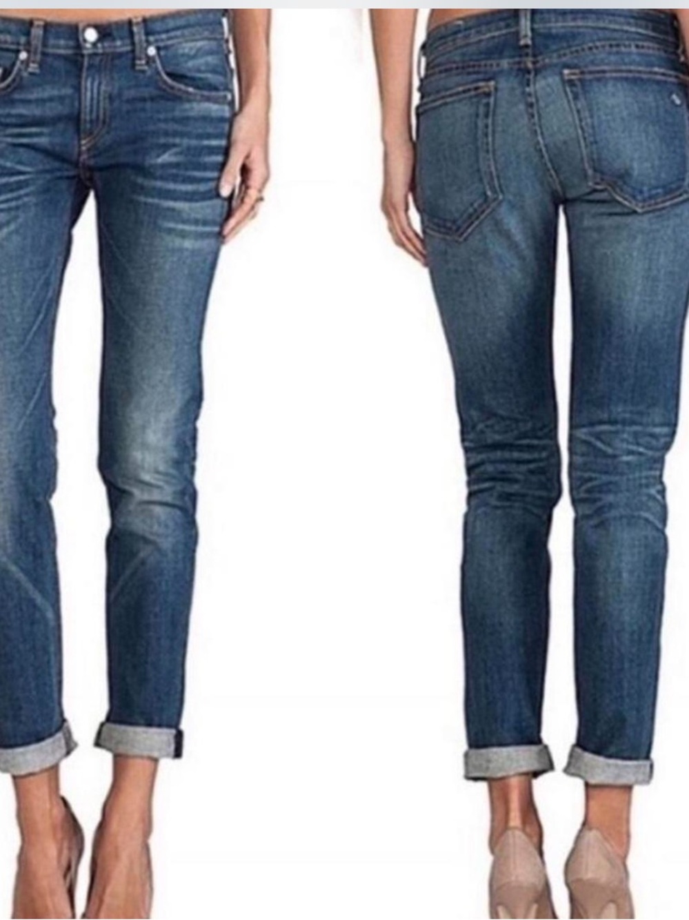 rag & bone The Dre Jeans Beverlys Blue Wash